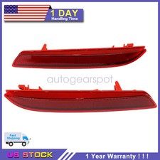 2x For 2010-2011 Honda Insight / Honda Fit EV 2013-2014 Rear Bumper Reflector picture