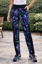 Torrid Disney Villains Shattered Print Black Active Legging Evil queen 0 plus picture