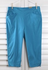 CHICO'S Outlet NWT $64 Perfect Stretch Josie Lace Capri Pants Size 2.5 R US 14 picture