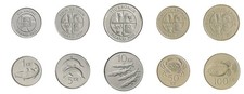Iceland 1-100 Kronur 5 Pieces Set, 1987-2011, KM #27a-35, Mint picture