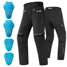 ILM Motorcycle Riding Pants Men CE Armored All Season P04 (S,30L) picture