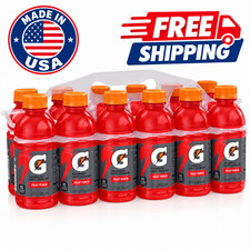 Gatorade Thirst Quencher Electrolyte Sports Drink,Fruit Punch, 12 fl oz, 12Count picture