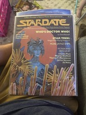 CLASSIC STARDATE MAGAZINE [#9] (1985, FASA STAR TREK & DOCTOR WHO RPG RARE) picture