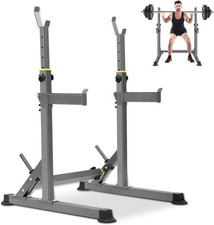 K KiNGKANG Squat Rack, 600lbs Adjustable Barbell Rack for Home Gym picture