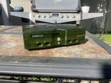 Rare Microsoft Original Xbox Halo Edition Console Tested & Serviced DESCRIPTION picture