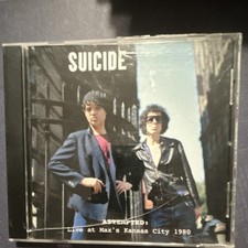 Suicide - Attempted: Live at Max's Kansas City 1980 CD Sympathy 1980 picture