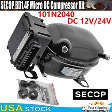 SECOP DC12V/24V BD1.4F Mini Compressor+Electronic Start Unit 101N2040 Controller picture