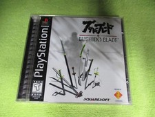 Bushido Blade Sony Playstation 1 PS1 1997 Game Case and Manual Tested picture
