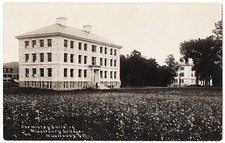 real photo Middlebury VT - Chemistry Building Middlebury College antique pc RPPC picture