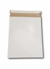 Stayflats Plus Mailers | Rigid Shipping Envelopes | White | 9-3/4