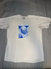 Supreme Men’s White Graphic Tee Shirt Size L picture