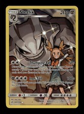 2019 Pokemon Steelix 247/236 Secret Rare Cosmic Eclipse Holo LP picture