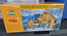 T.C Timber Toys Building Blocks System Mayan Temple New Sealed Rare HABA  picture