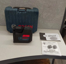 Bosch GPL100-30G Green Dot Laser Level w/ Carry Case & Manuals picture