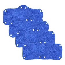 4Pcs Washable Hard Hat Sweatband Liner: Reusable Snap Sweat Band picture