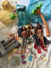 Barbie Cali Girl Lot Teresa Pool Swimsuits cowgirl Surf Shack And Accessories picture