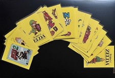 1989 Topps Nintendo Stickers Complete 33 Card Set Zelda Mario Vintage picture
