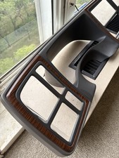 2003-2006 Cadillac Escalade Woodgrain Dash Cluster Bezel Surround picture