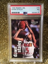 Dawn Staley 1998 Reebok ABL Philadelphia Rage South Carolina WNBA RC PSA 7 picture
