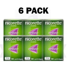6 PACK - Inhalat0r 15MG - 36 CT picture
