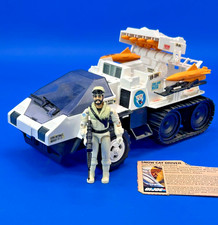 1985 Hasbro GI Joe ARAH Snow Cat 99% Complete W/ Frostbite Rifle & File Card picture