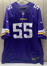 Men’s Minnesota Vikings Jack Del Rio Nike Purple  Retired Game Player Jersey XL picture