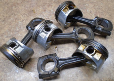 2000 2001 Kawasaki ZG1000 ZG 1000 Concours Engine Pistons Connecting Rods Motor picture