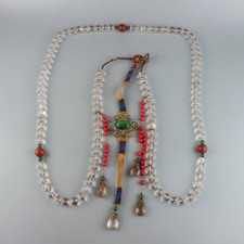 Chinese Exquisite Handmade crystal necklace / Chaozhu C picture