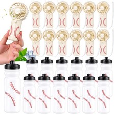 24 Pcs Baseball Team Gifts Bulk, 20 oz Baseball Water Bottles with Mini Handh... picture
