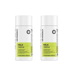 2 BOTTLES---Milk Thistle Liver Detox Supplement – 300mg Silymarin – OXYENERGY picture