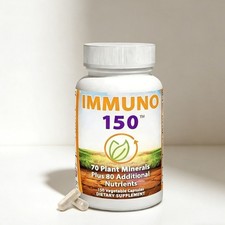 New 150 Vitamins Minerals 150 Veg Capsules Immune Support Supplement- picture