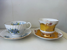 2 set of Bone China Floral Tea Cup & Saucer Set paragon & Stanley picture