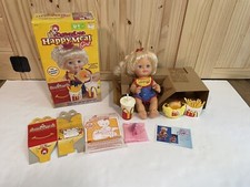 Vintage McDonalds Happy Meal Girl Doll In Original Box 1997 HTF Tested Works EUC picture