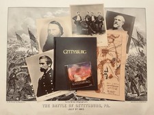 Gettysburg LOT (1993) Mort Künstler 1st Edition 1st Printing Book Map Prints CD picture