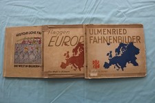 1900'S GERMAN STAMP ALBUMS - LOT OF 3 - SOFTCOVER BOOKS - KD 9623 picture