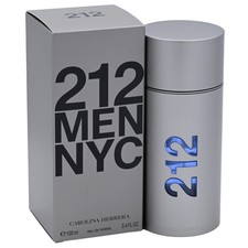 212 MEN NYC by Carolina Herrera Cologne for Men EDT 3.3 / 3.4 oz New In Box picture