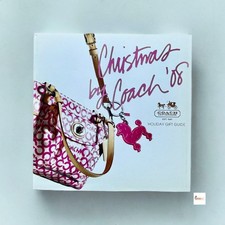 Coach 2008 Holiday Gift Folding Catalog (In Japanese) picture