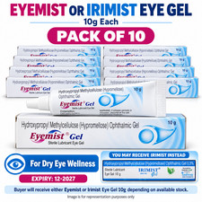 10 x Eyemist or Irimist OR ARA Eye Gel 10g Dry Eye Wellness Exp 12/2027 picture