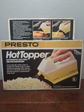 Vintage 80s Presto Hot Topper Electric Butter Melter Dispenser #03000 picture