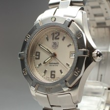 [EXC+5] TAG Heuer Exclusive WN2110 Silver 39mm Date Men's Automatic Watch JP R10 picture