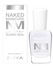 Zoya Nail Polish Ultra Glossy Seal Top Coat Naked Manicure. Full Size Bottle. picture