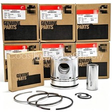 6X STD Piston Set w/Rings for 94-98 Dodge Cummins 5.9L 12V 6BT 3928673 picture