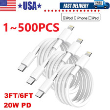 Fast Charger Cable Type USB C PD  Cord to For iPhone 14 13 12 11 Pro Max XR lot picture
