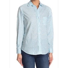 GRAYSON The Hero Button-Up Shirt in Claire Size 3 Medium Floral picture