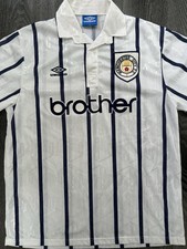 Original Authentic Umbro Manchester City 1993/1994 Third Shirt Extra Large Mens picture