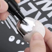Liquid Chrome Mirror Marker Pens Waterproof Diy Paint Pen Craftwork Pen picture