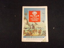 Vintage 1942 Esso War Map III Featuring the Pacific Theater picture