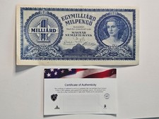 Hungary 1,000,000,000,000,000 Pengo 1946 P-131 Circulated Fine Banknote picture