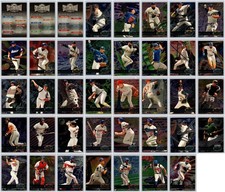 1997 Fleer Metal Universe Lot of 39 Baseball Cards Collection Exact Cards Shown picture