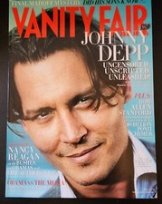 Vanity Fair Jul 2009 Johnny Depp Surfer Girls - No Label Newsstand  B6:325 picture